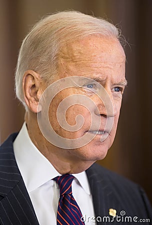 Vice president of USA Joe Biden Editorial Stock Photo