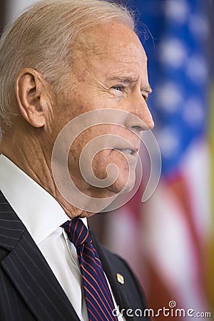 Vice president of USA Joe Biden Editorial Stock Photo