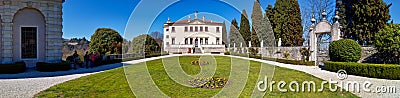 Vicenza Veneto Italy. Villa Valmarana ai Nani frescoed by Giambattista and Giandomenico Tiepolo Stock Photo