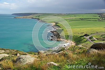 Victor Harbor Coastline Stock Photo