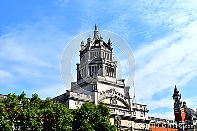 Victoria and Albert Museum, London Stock Photo