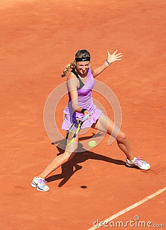 Victoria Azarenka at Roland Garros 2011 Editorial Stock Photo