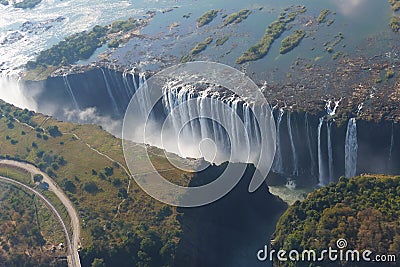 Victoria Falls Stock Photo