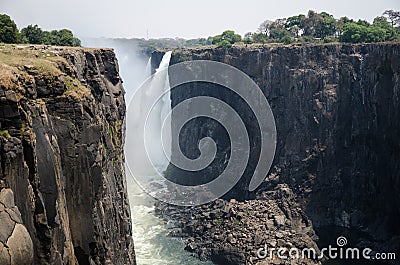 Victoria Falls Stock Photo