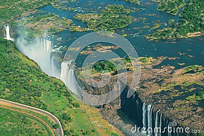 Victoria Falls Stock Photo