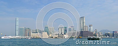 Victoria harbor of hong kong Editorial Stock Photo