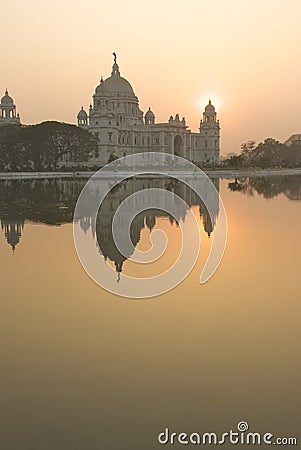 Victoria Memorial - Calcutta -3 Stock Photo