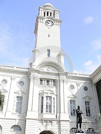 Victoria Memorial Hall of Singapore Stock Photo