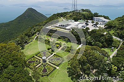 Victoria Peak Garden Stock Photo