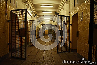 Victoria prison Stock Photo