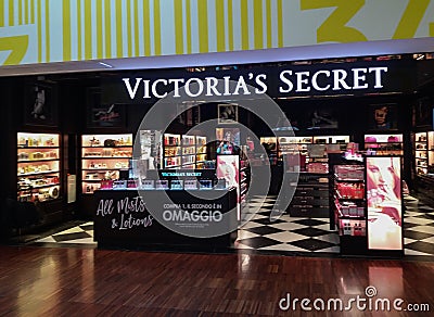 Victoria`s Secret store in Orio al Serio Editorial Stock Photo