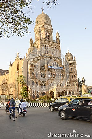 Victoria terminus station, Mumbai, India Editorial Stock Photo