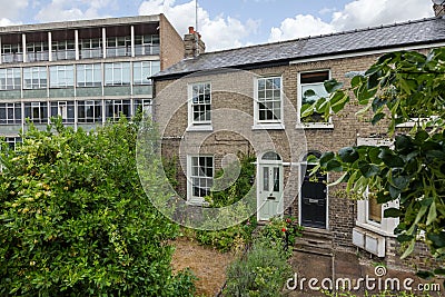 Victorian Cambridge house Editorial Stock Photo