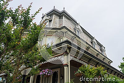 Victorian home in Cape May New Jersey Editorial Stock Photo