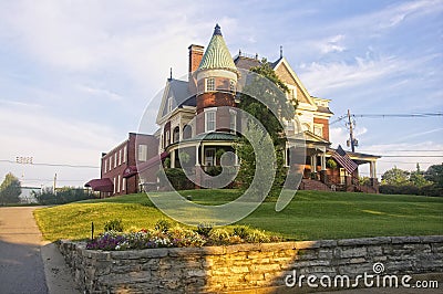 Victorian Home Editorial Stock Photo