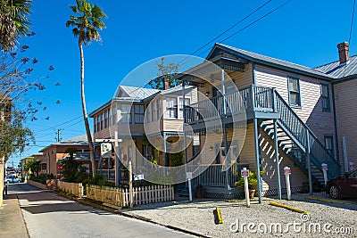 Victorian House, St. Augustine, Florida, USA Editorial Stock Photo