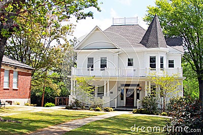 Victorian House Stock Photo