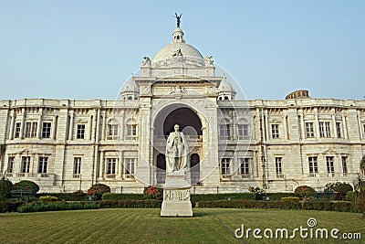 Victorian Monument in Kolkata Stock Photo