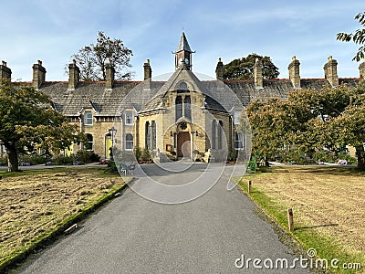 Victorian stone built houses in, Lily croft, Manningham, Bradford, UK Stock Photo