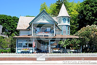 Victorian style bed and breakfast Editorial Stock Photo