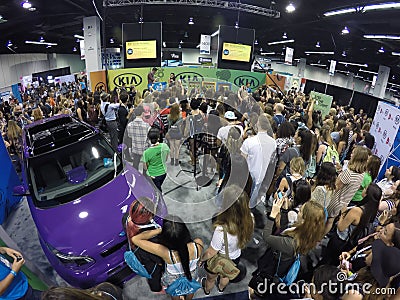 VidCon 2015 Editorial Stock Photo