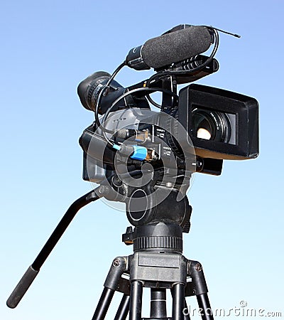 A video camera Stock Photo