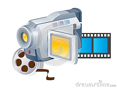 Video Camera Stock Photo