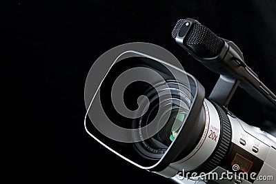 Video camera Stock Photo