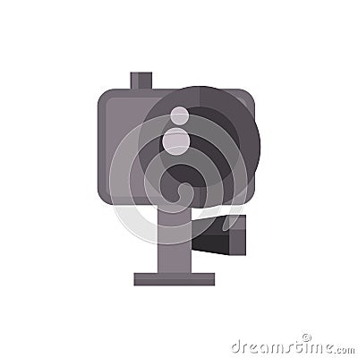 Video camera action camcorder vector illustration. Vector Illustration