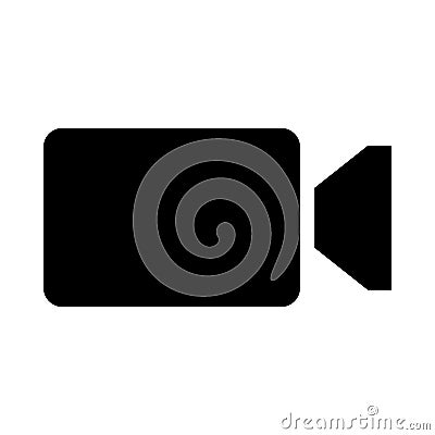 Video camera icon Vector Illustration