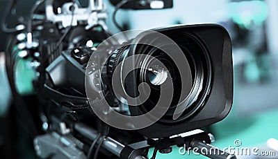 Video camera Stock Photo