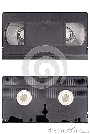 Video cassete tape Stock Photo