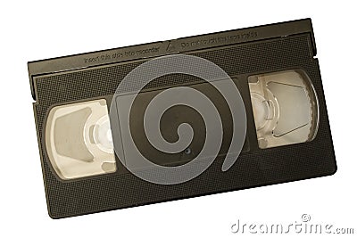 Video Cassette Stock Photo