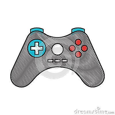 Video game control icon Vector Illustration