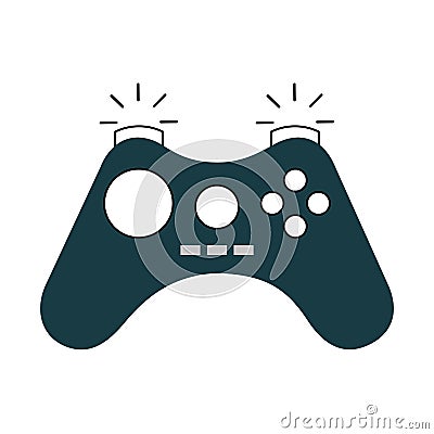 Video game control icon Vector Illustration