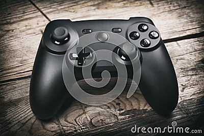 Video game controller. joystick Stock Photo