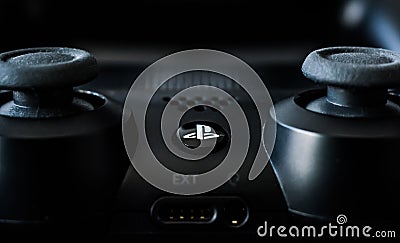 Video games PlayStation gaming controller Editorial Stock Photo