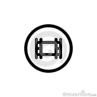 Video Icon Vector Illustration