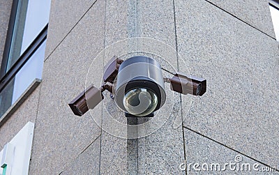 Video surveilance camera Stock Photo