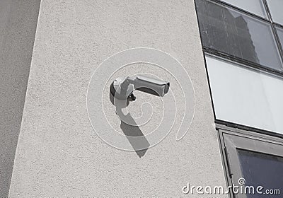 Video surveilance camera for recording Stock Photo