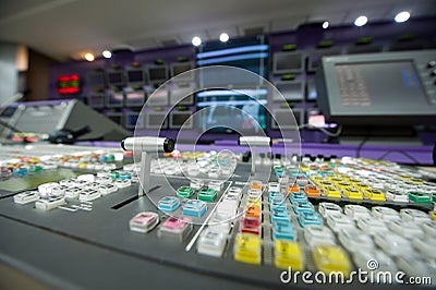 Video Switcher Stock Photo