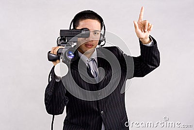 Videocamera high definition Stock Photo