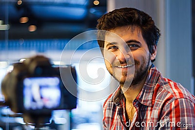 Videographer Stock Photo