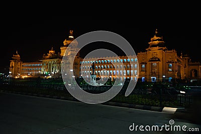 Vidhan Soudha, Bengaluru, Karnataka India Editorial Stock Photo