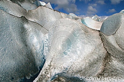 Viedma Glacier Stock Photo