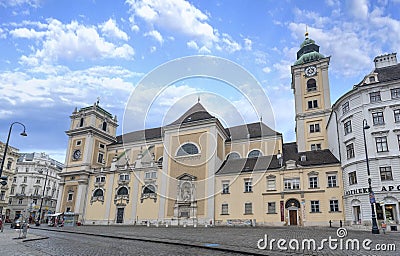 Scots Church or Schottenkirche in Vienna, Austria Stock Photo