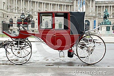 Vienna carriage Stock Photo