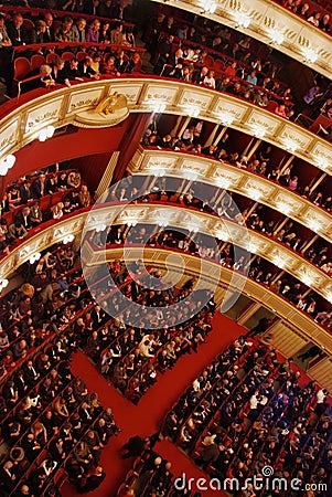 Vienna Opera House Editorial Stock Photo