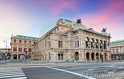 Vienna Opera house, Austria Stock Photo