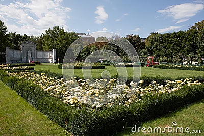 Vienna park. Stock Photo